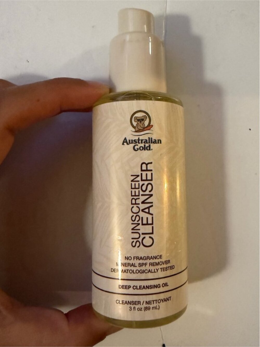 Australian Gold Sunscreen Cleanser Deep Cleansing Oil 3oz / 89mL - Picture 2 of 6